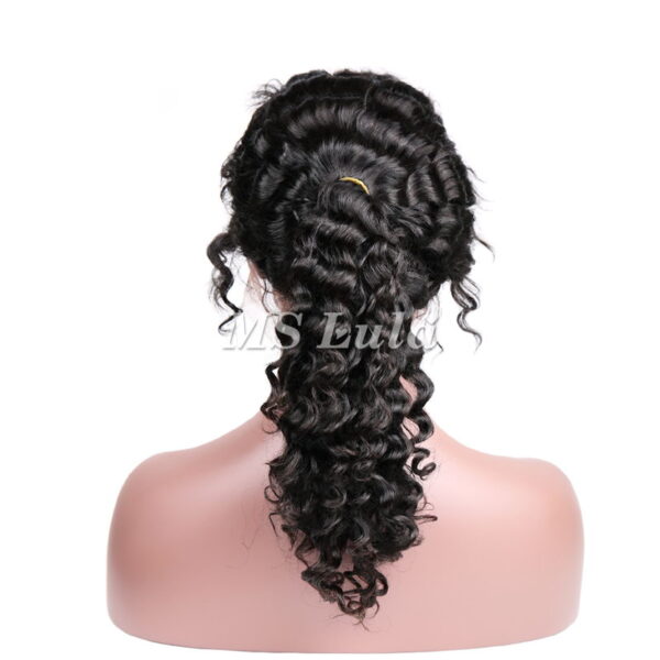 Deep Wave 360 Lace Front Wig 180 Density - Image 10